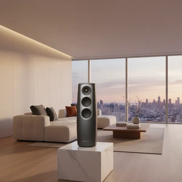 Bowers & Wilkins Zeppelin Smart Edition in a luxury setting